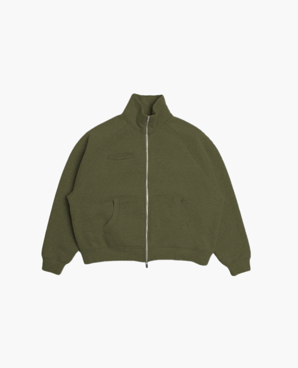 COZY TRACK JACKET - MILITANT