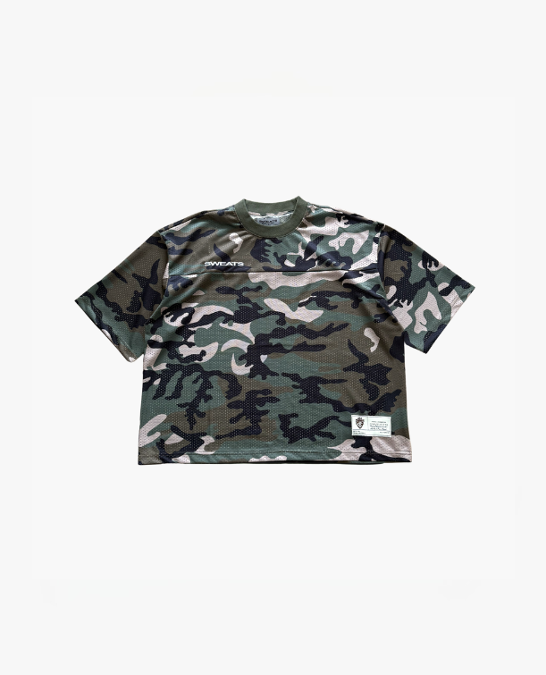 MESH SS T-SHIRT - CAMO