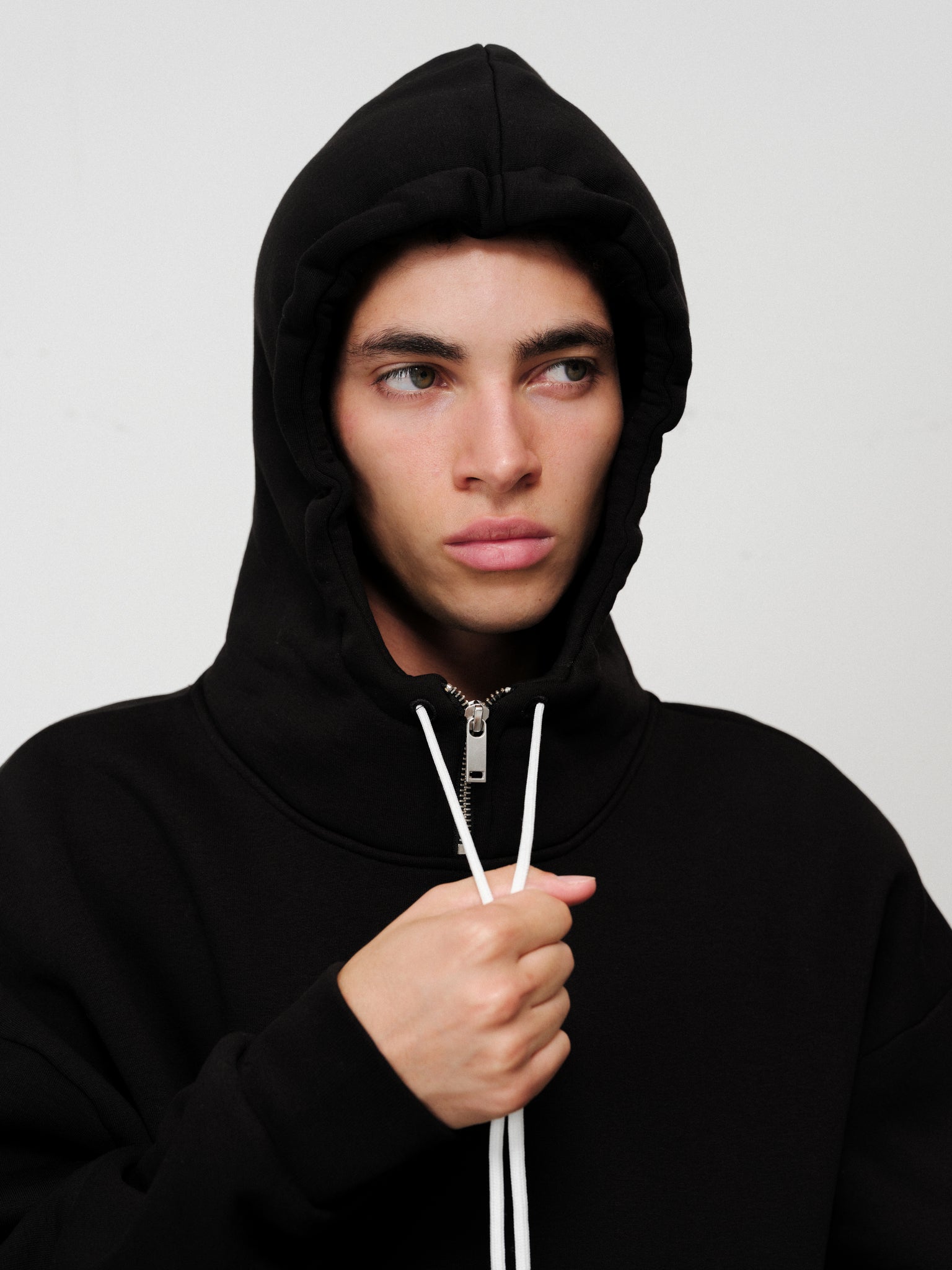 Cozy Tech Black Hoodie | Sweats Collective