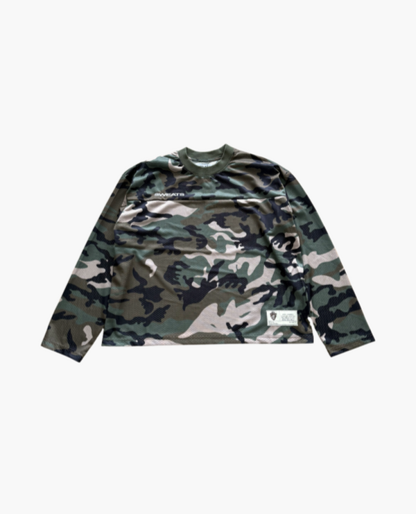 MESH LS T-SHIRT - CAMO