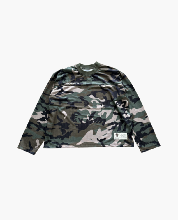 MESH LS T-SHIRT - CAMO