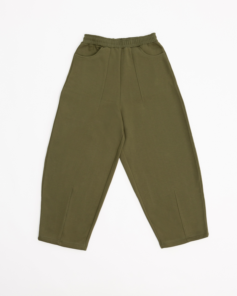 COZY STRAIGHT LEG SWEATS - MILITANT