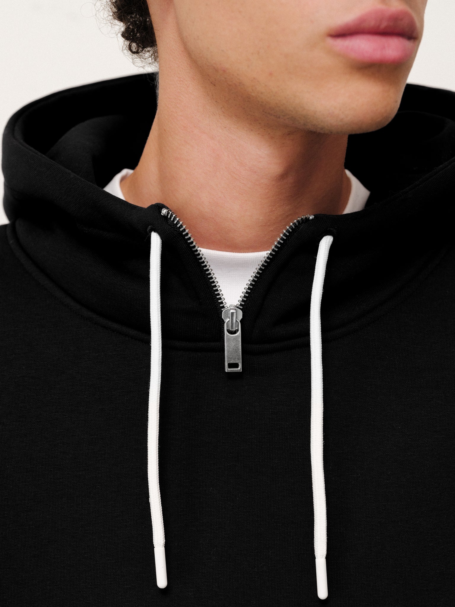 Cozy Tech Black Hoodie | Sweats Collective