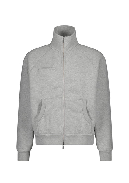 sweatscollective cozy track jacket grey