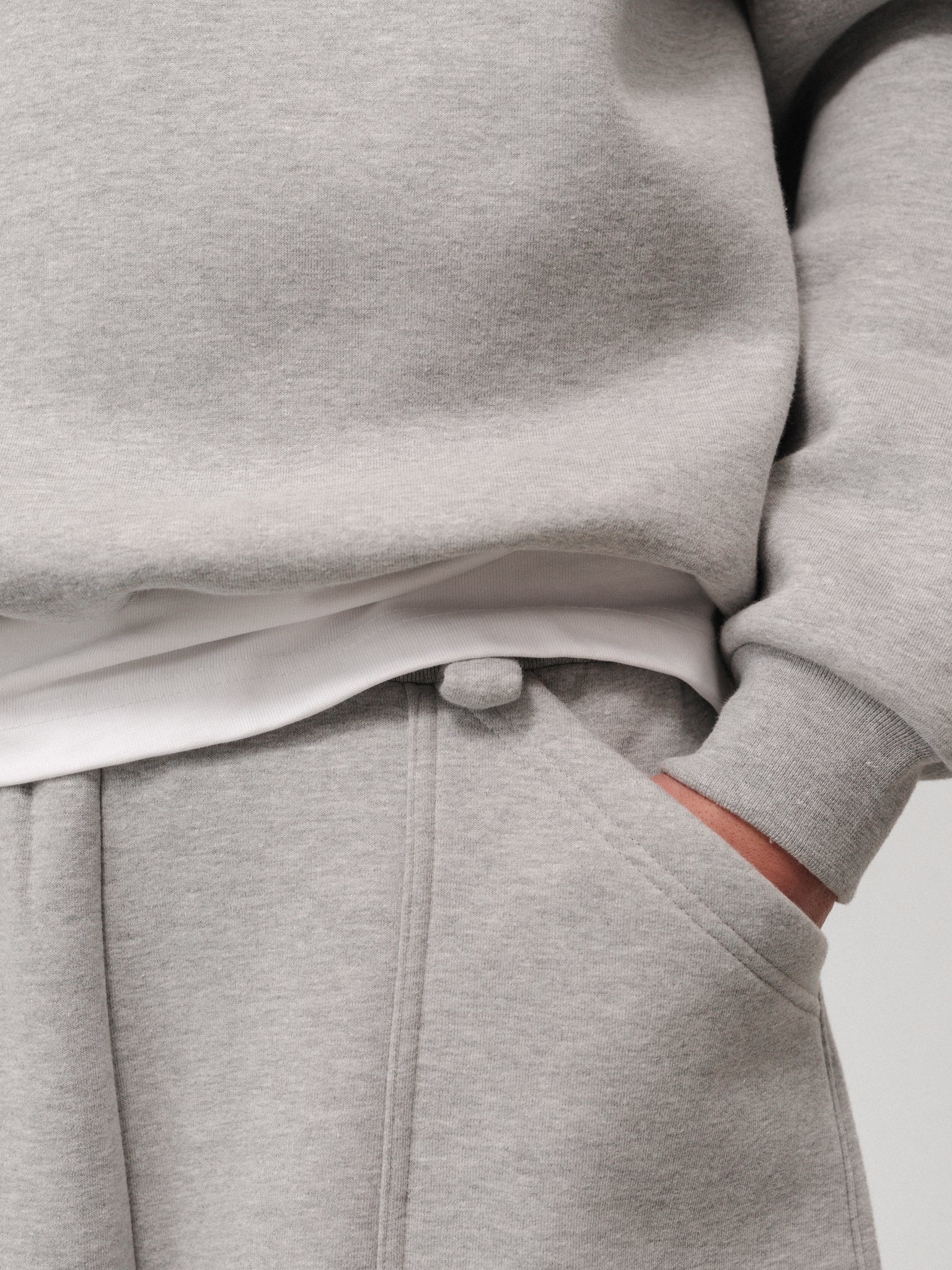 Grey Cozy Shorts | Sweats Collective