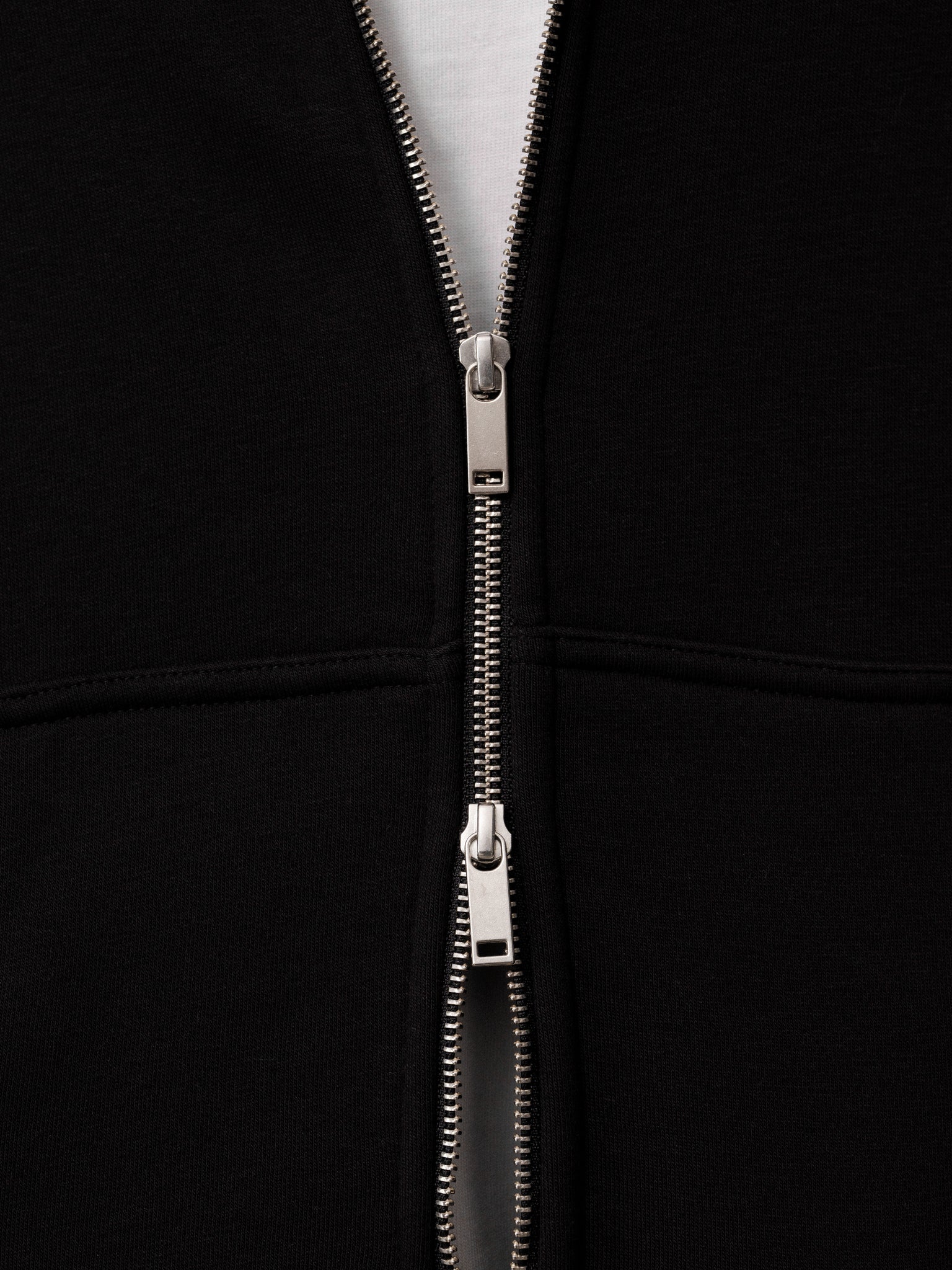 Black Cozy Zip Up | Sweats Collective