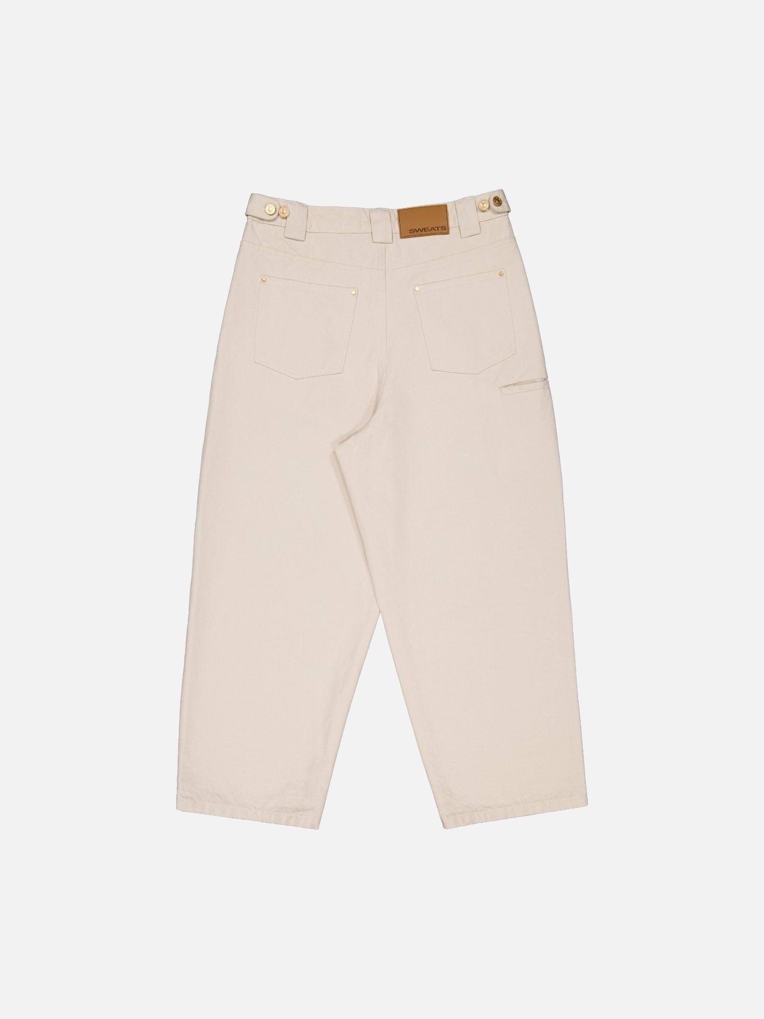 パンツ Sweats Collective Work Wear Pant Ecru WORKWEAR PANT - ECRU