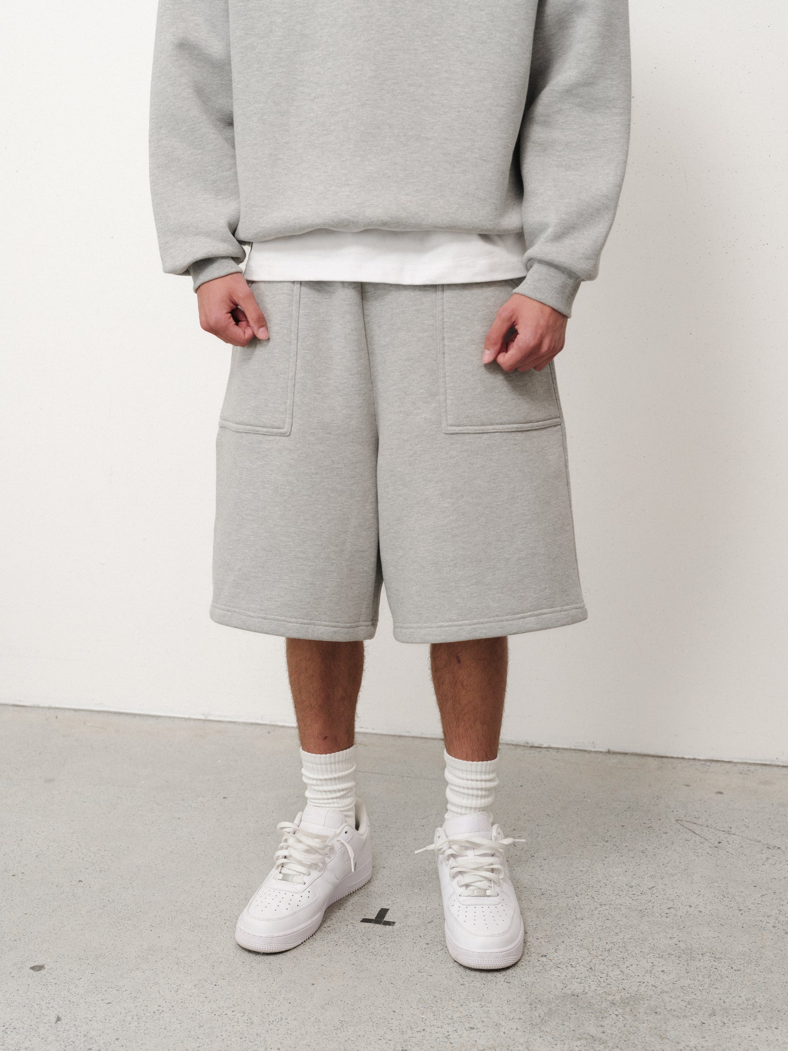 sweats collective shorts ショーツ　最安値　完売品 Grey Cozy Shorts | Sweats Collective