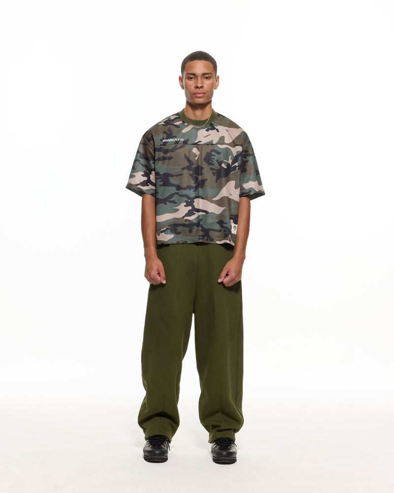 MESH SS T-SHIRT - CAMO