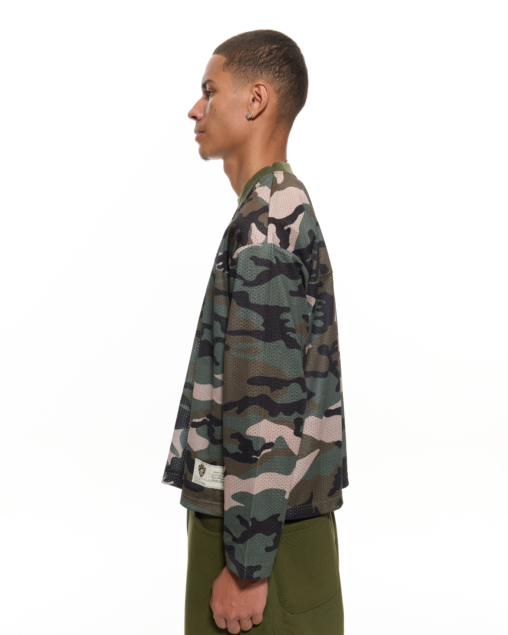 MESH LS T-SHIRT - CAMO