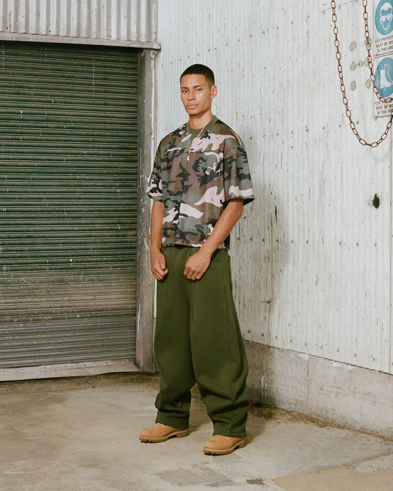 MESH SS T-SHIRT - CAMO