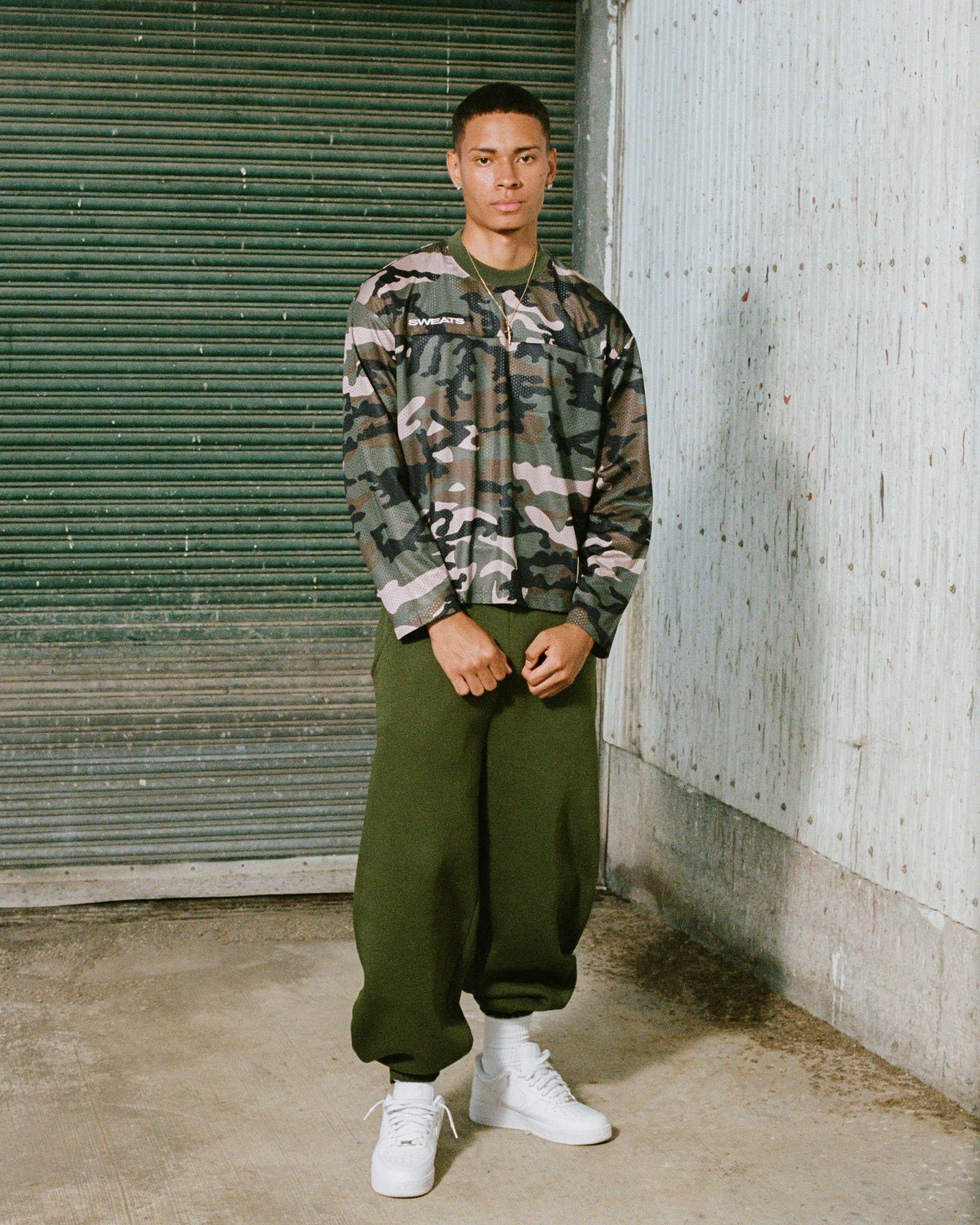 MESH LS T-SHIRT - CAMO