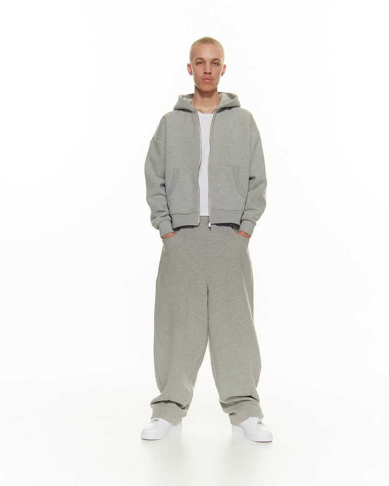 COZY STRAIGHT LEG SWEATS - GREY