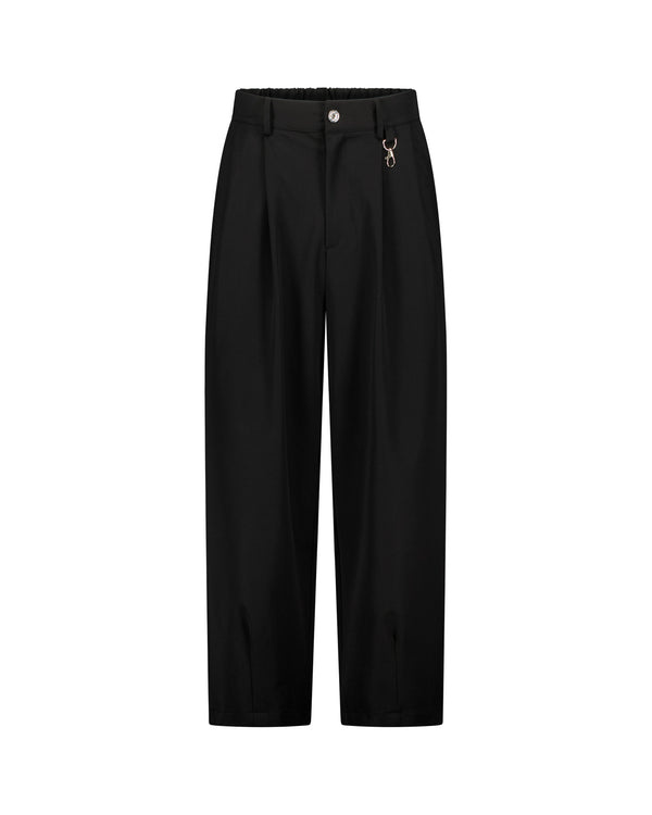 PLEATED PANT - BLACK