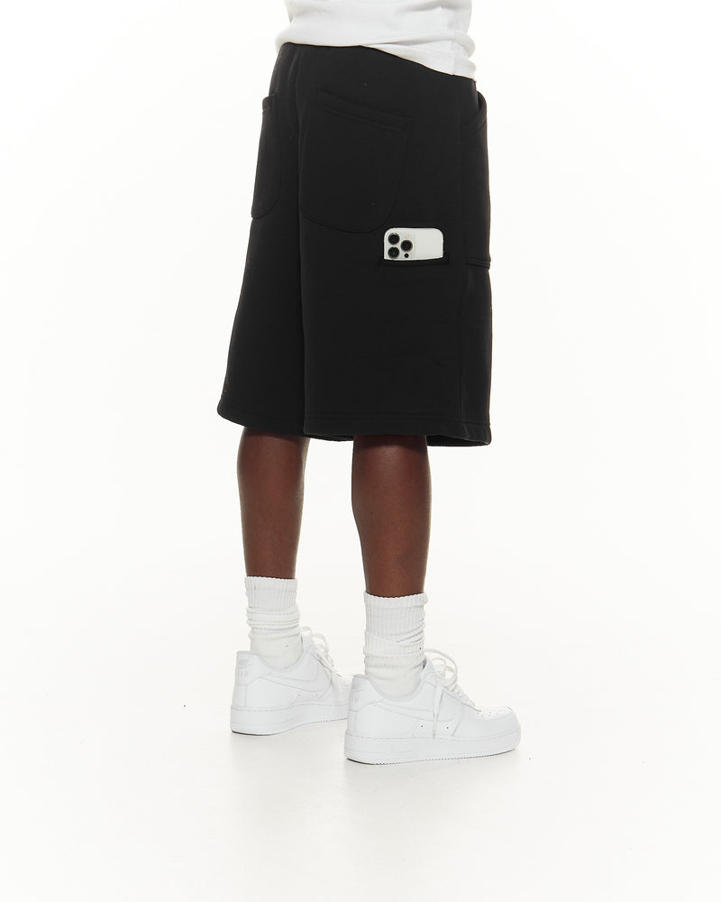 COZY SHORTS - BLACK