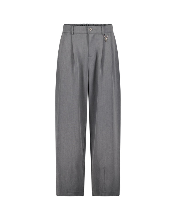 PLEATED PANT - GREY