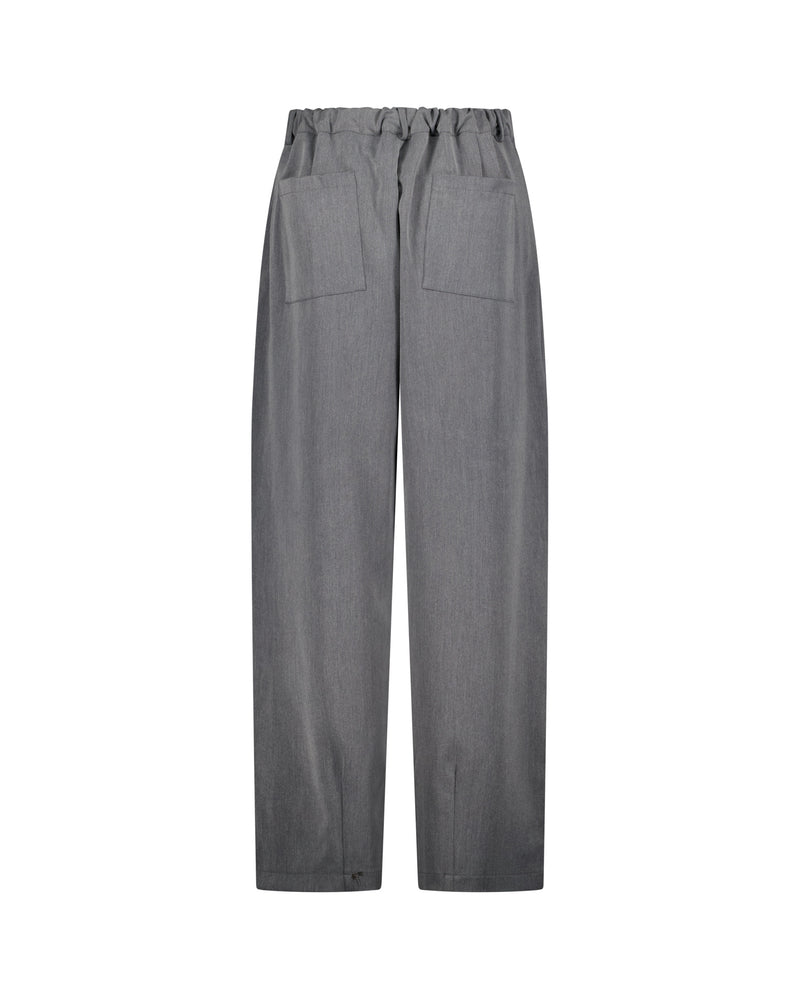 PLEATED PANT - GREY