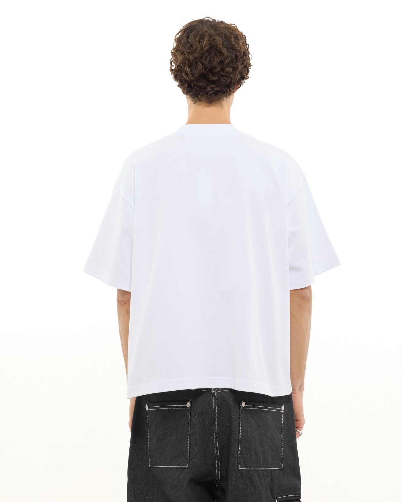SIGNATURE BLANK T-SHIRT - PURE WHITE