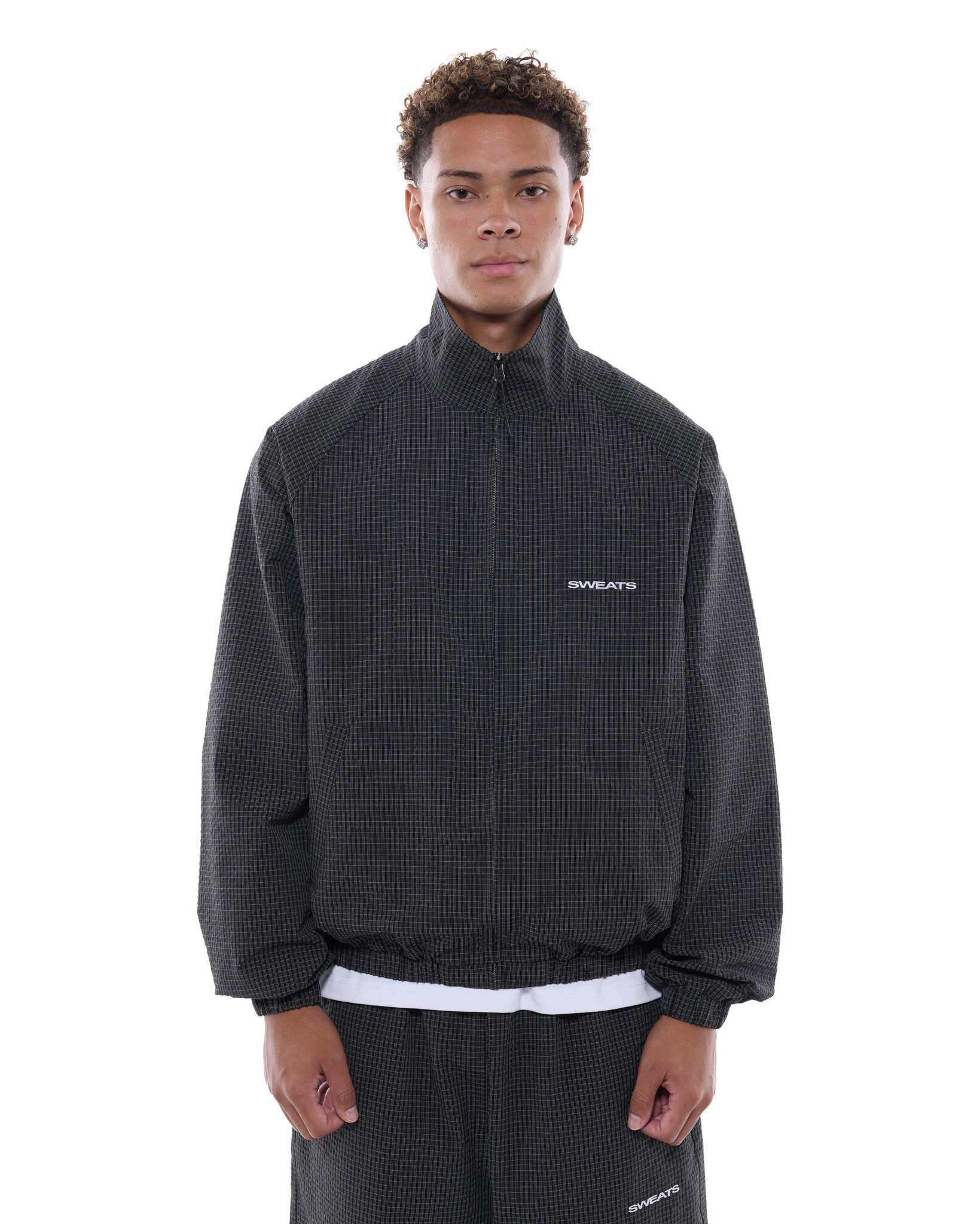 sweats collective トラックジャケット COZY TRACK JACKET - NAVY