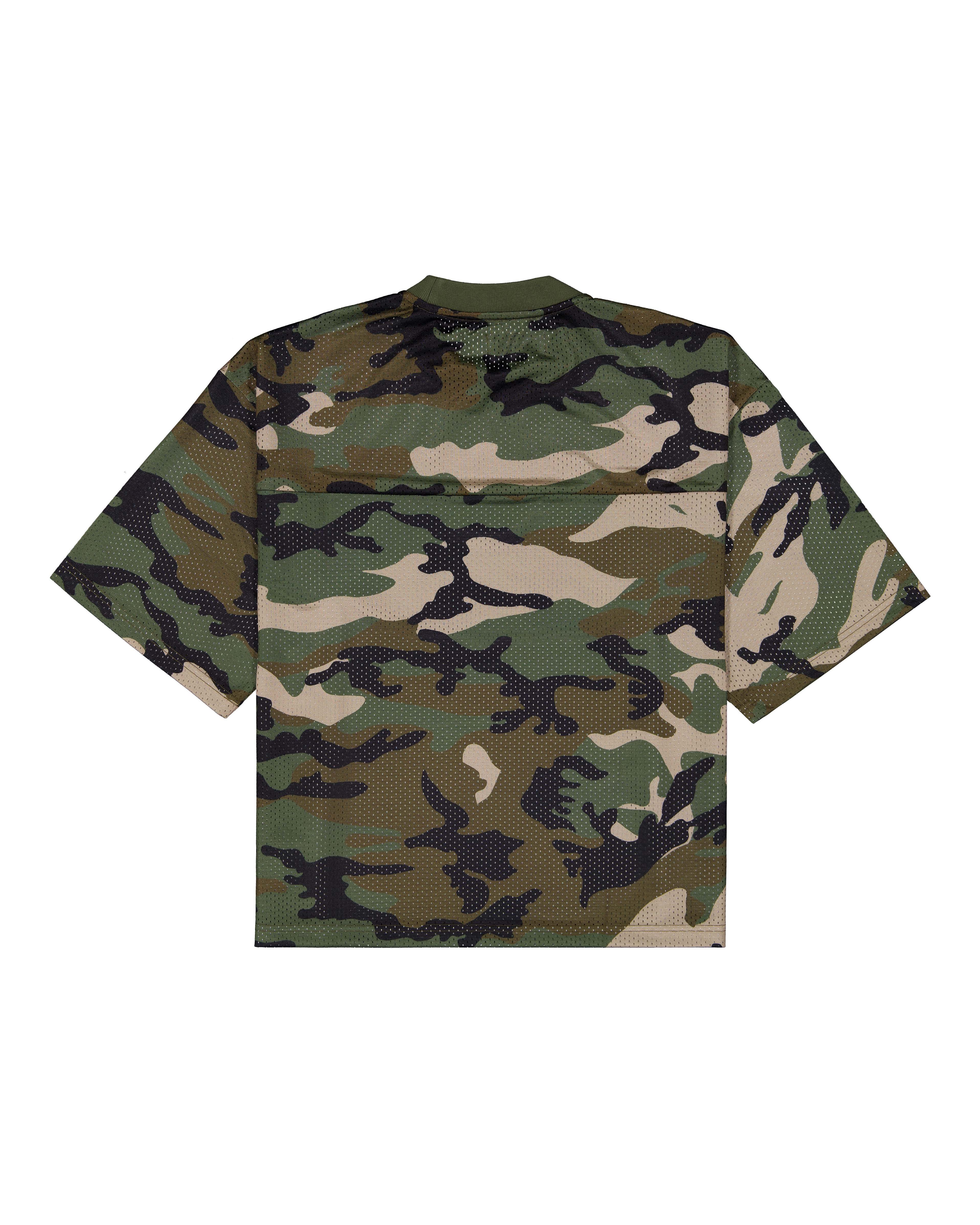 MESH SS T-SHIRT - CAMO