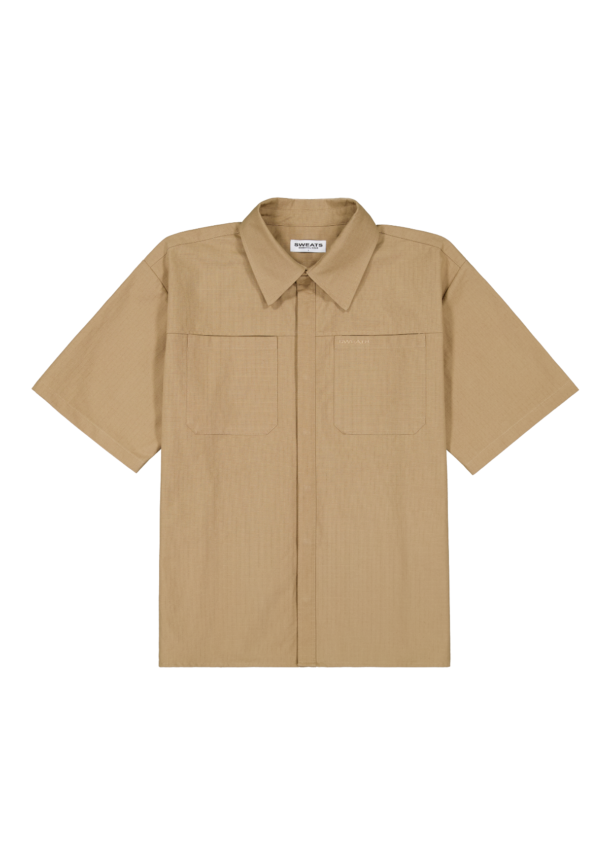 CARGO SS SHIRT - TAN