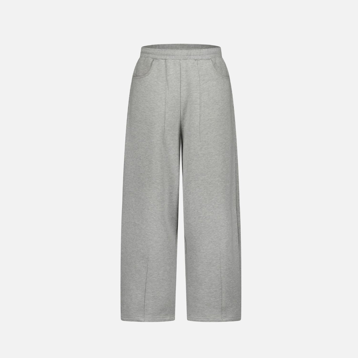 COZY STRAIGHT LEG SWEATS - GREY