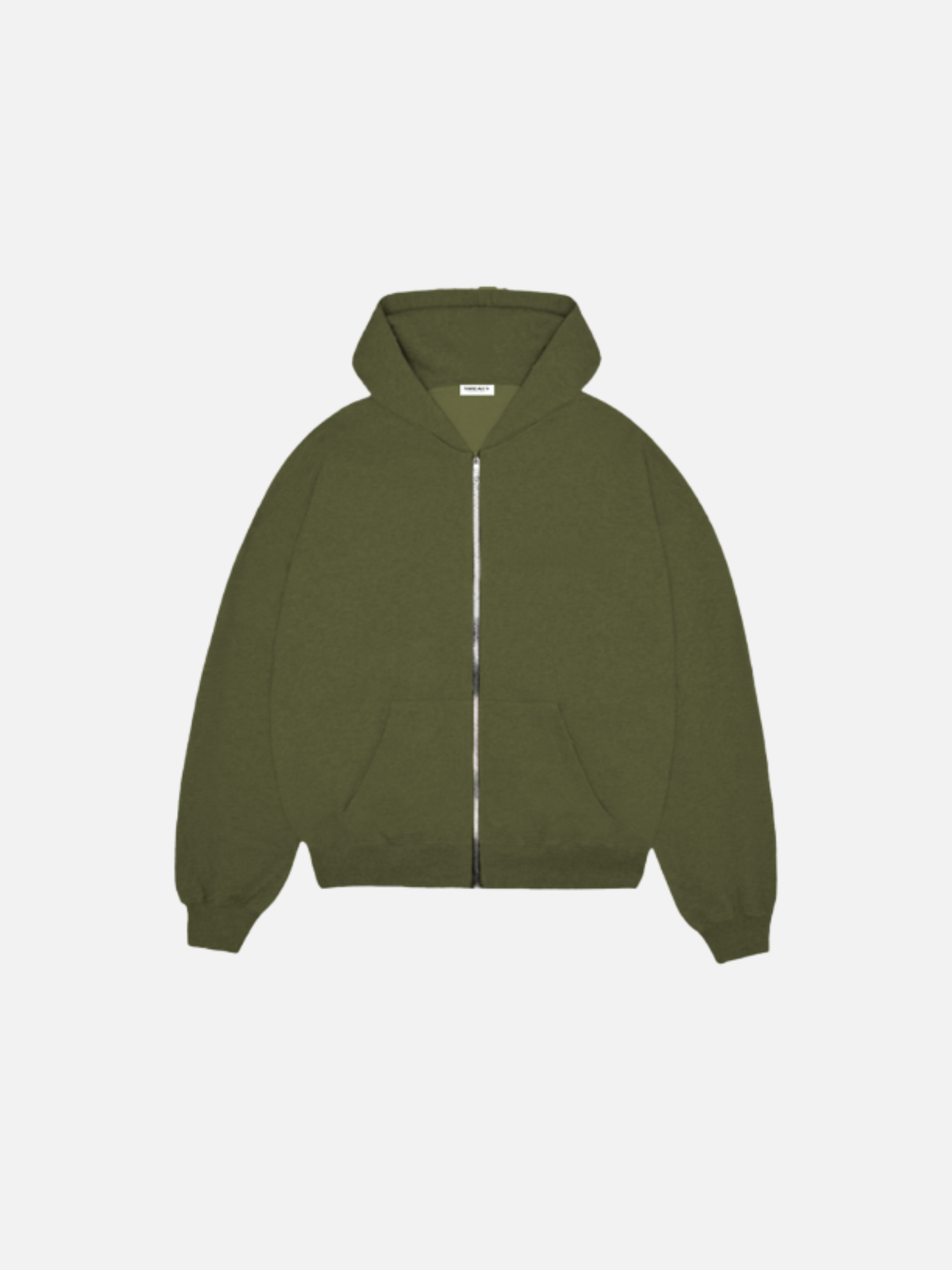 COZY ZIP UP - MILITANT