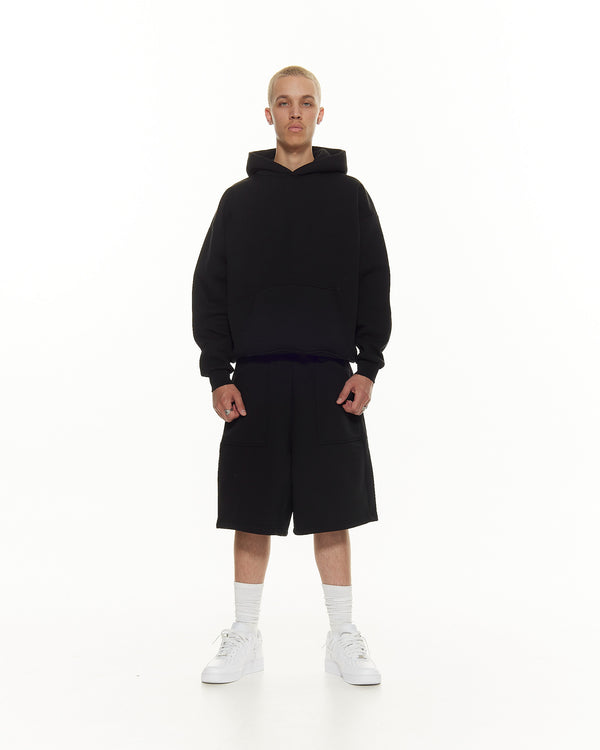 COZY SHORTS - BLACK