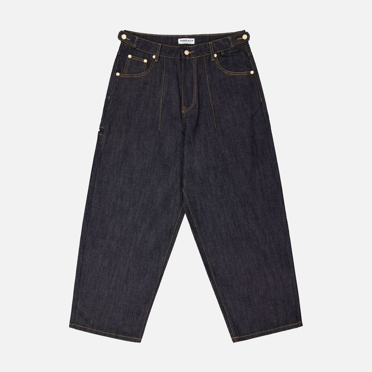 Indigo Denim Baggy Jeans | Sweats Collective
