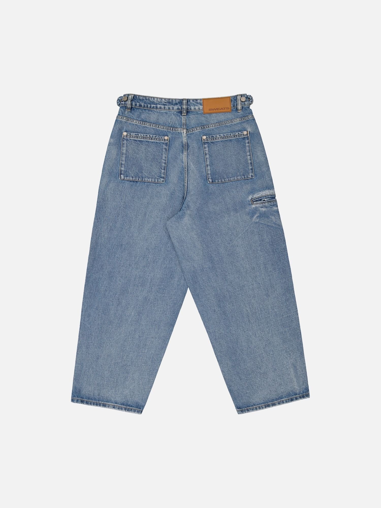 DENIM BAGGY JEANS - LIGHT BLUE