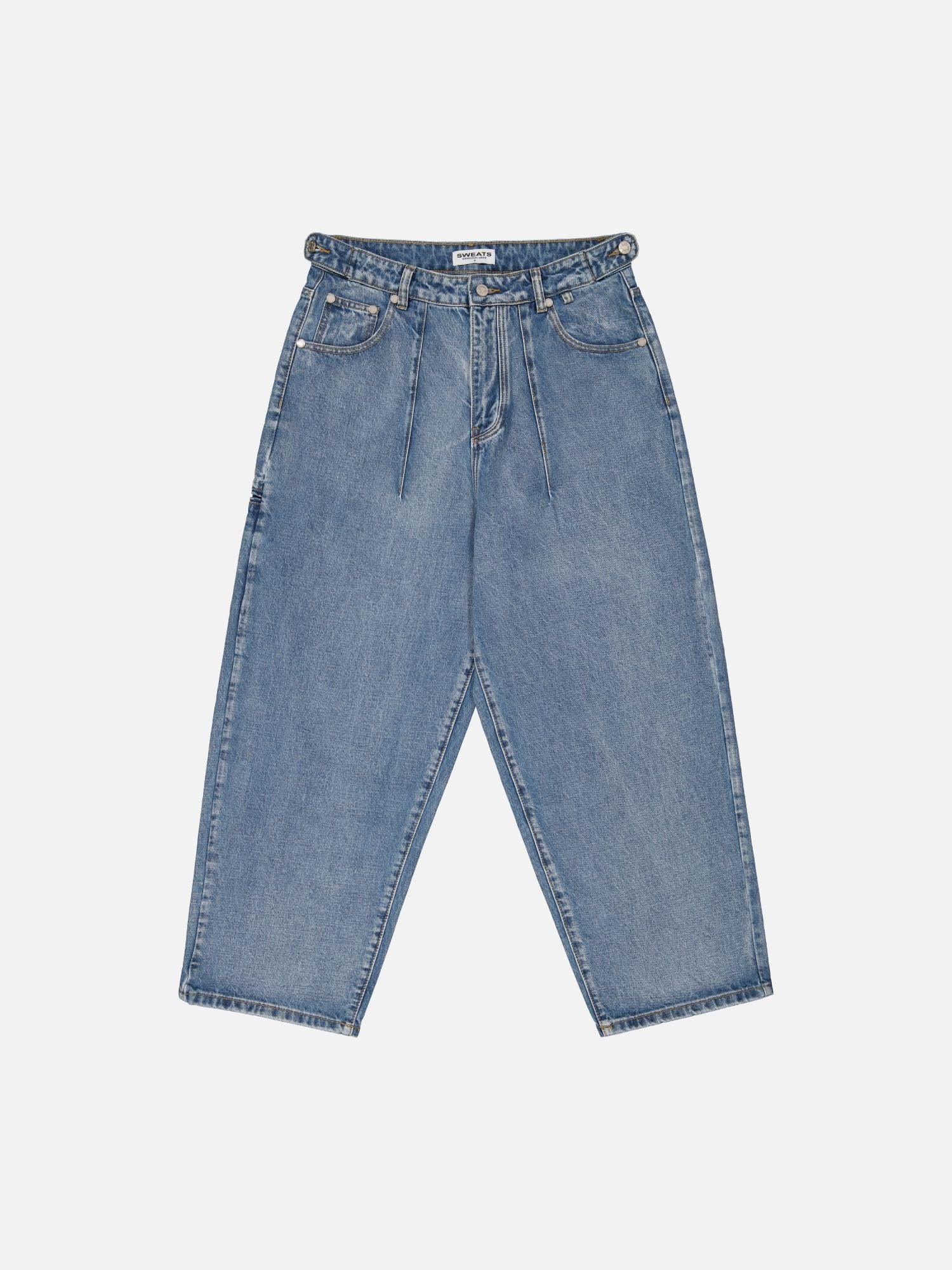 DENIM BAGGY JEANS - LIGHT BLUE