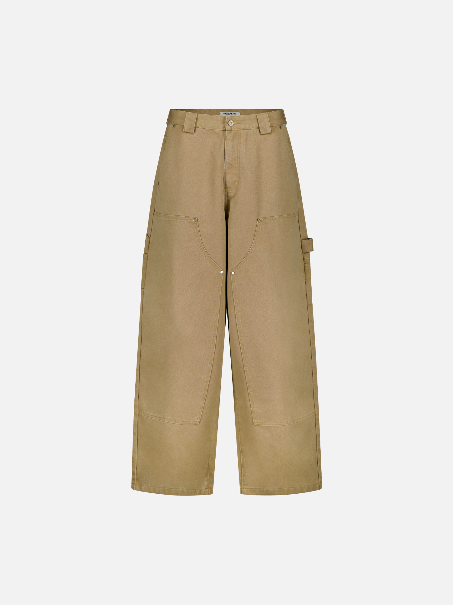 DOUBLE KNEE PANT - SAND