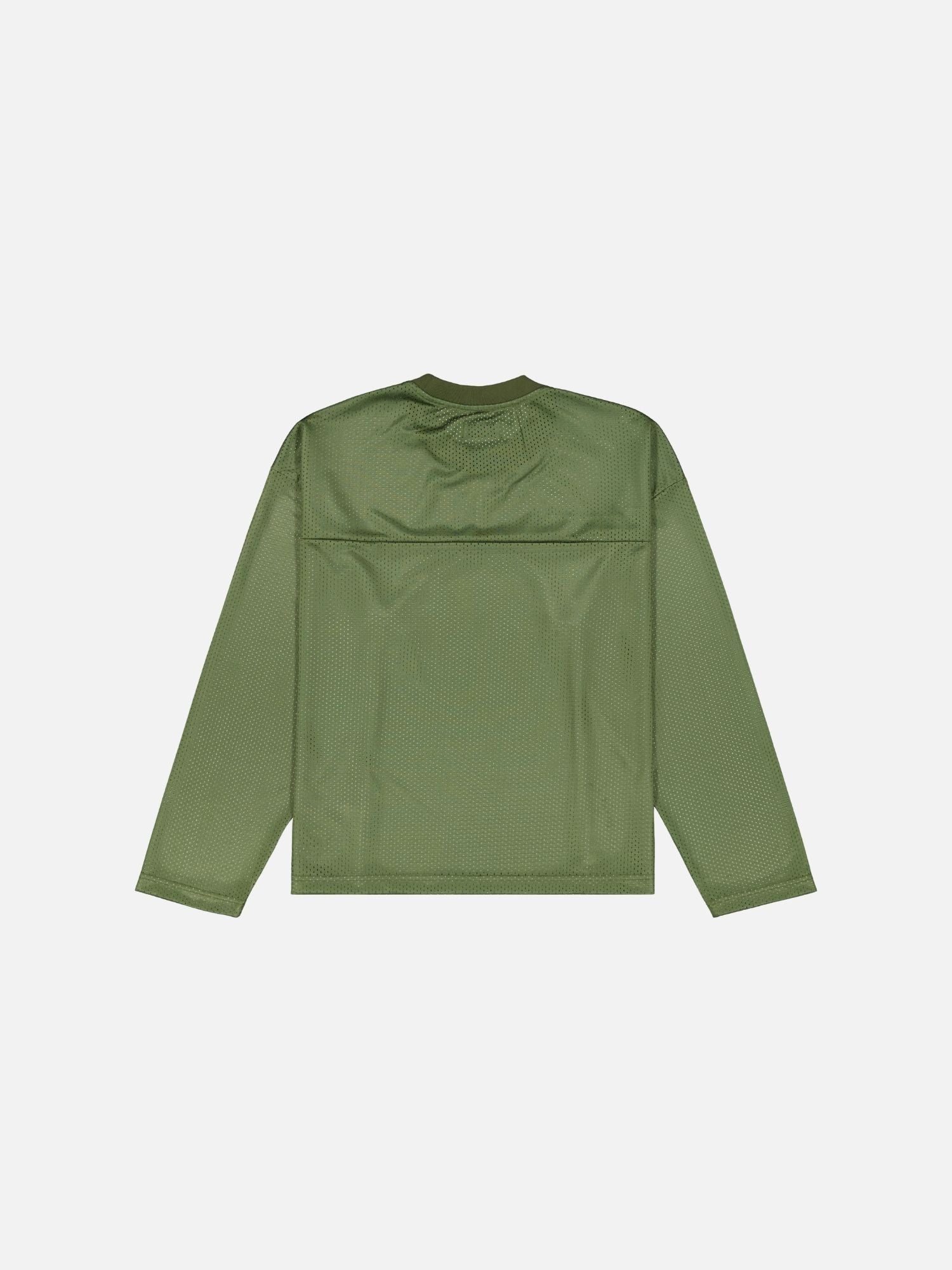 MESH LS T-SHIRT - SAGE