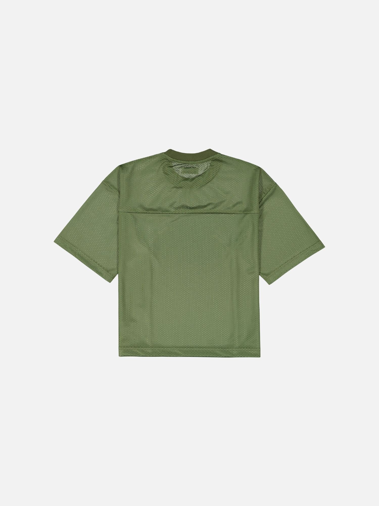 MESH SS T-SHIRT - SAGE