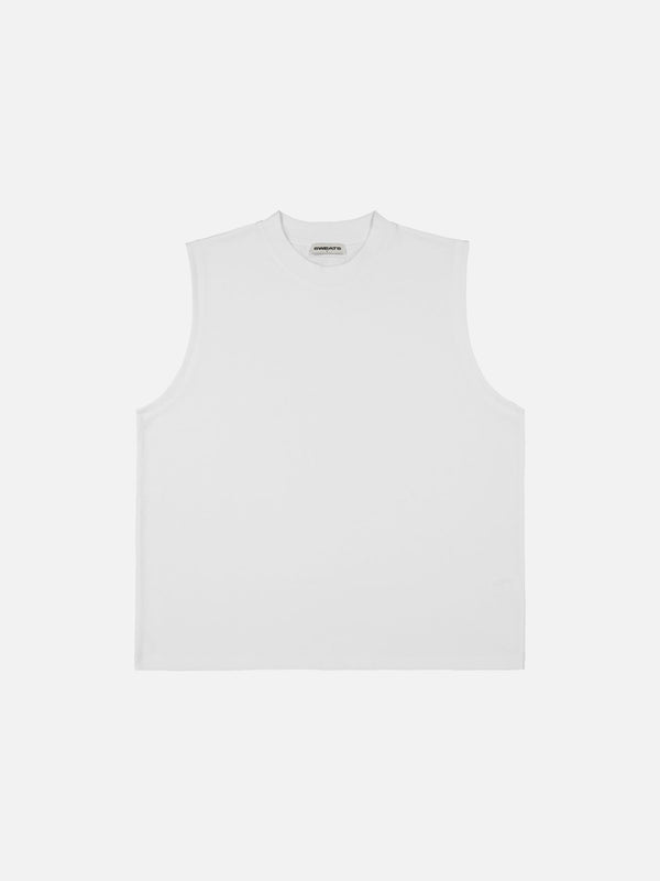 MUSCLE TEE - WHITE