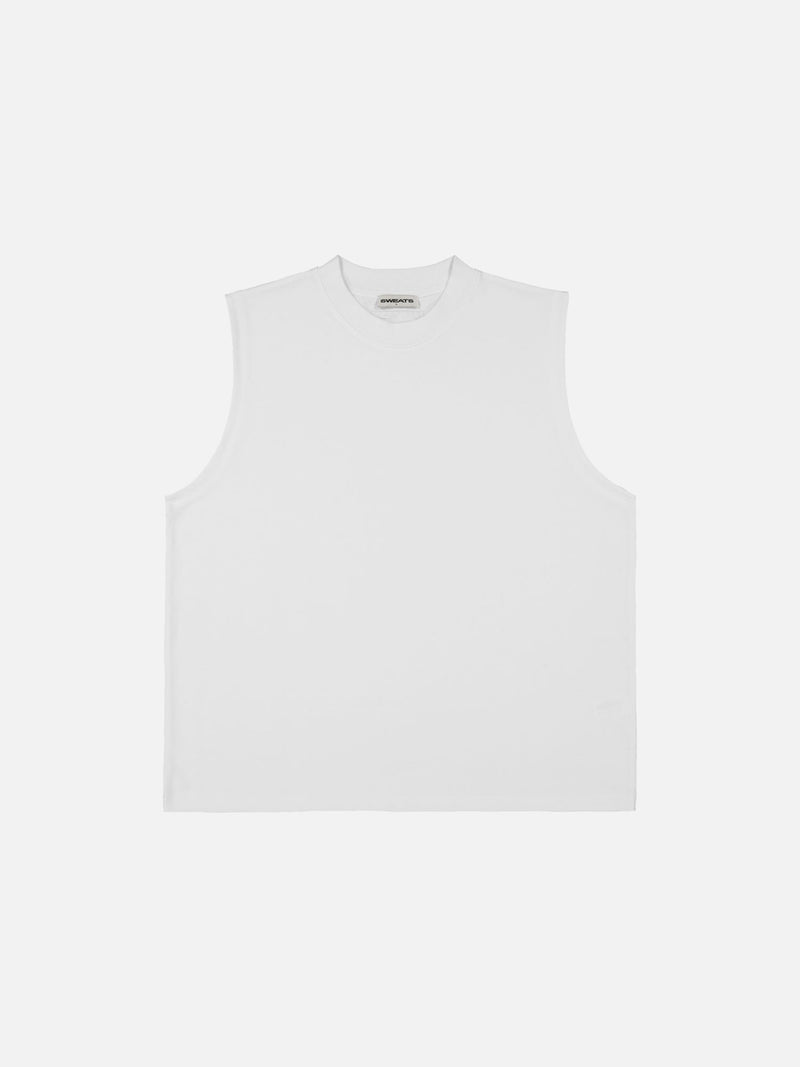 MUSCLE TEE - WHITE