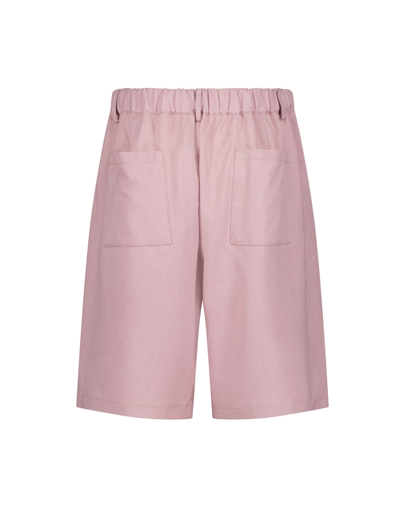 PLEATED SHORTS - PINK