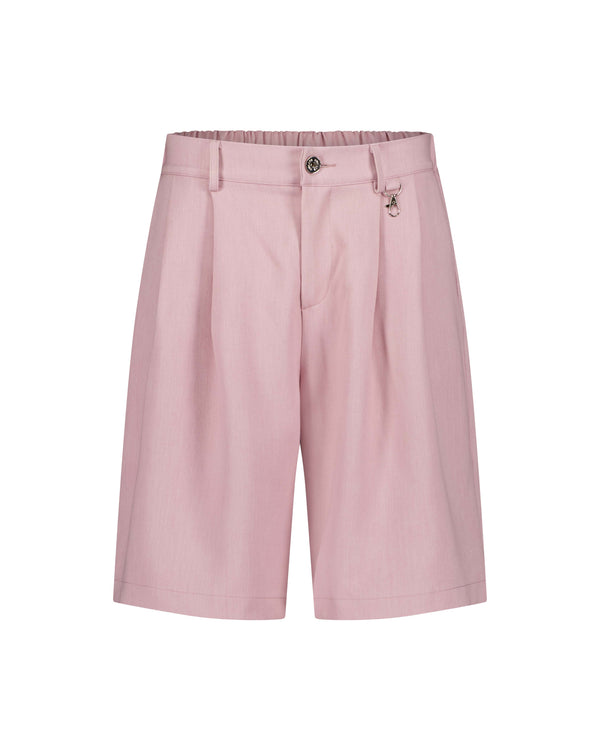 PLEATED SHORTS - PINK