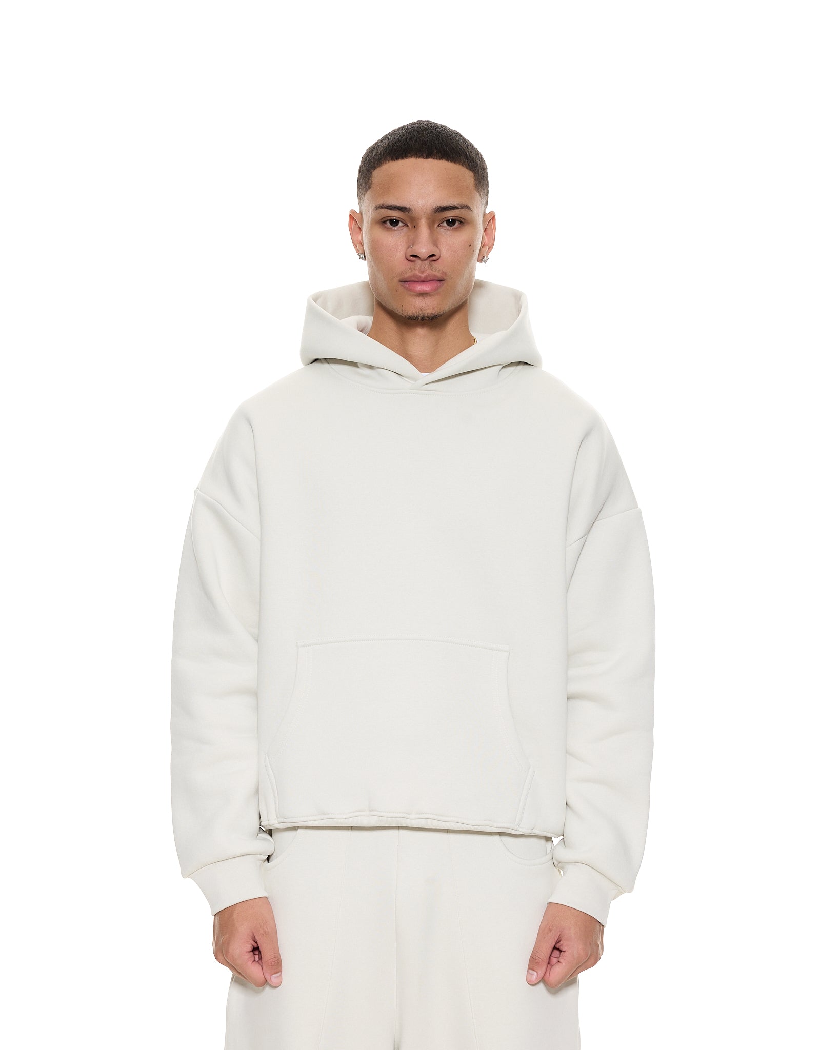 COZY HOODIE - CHALK