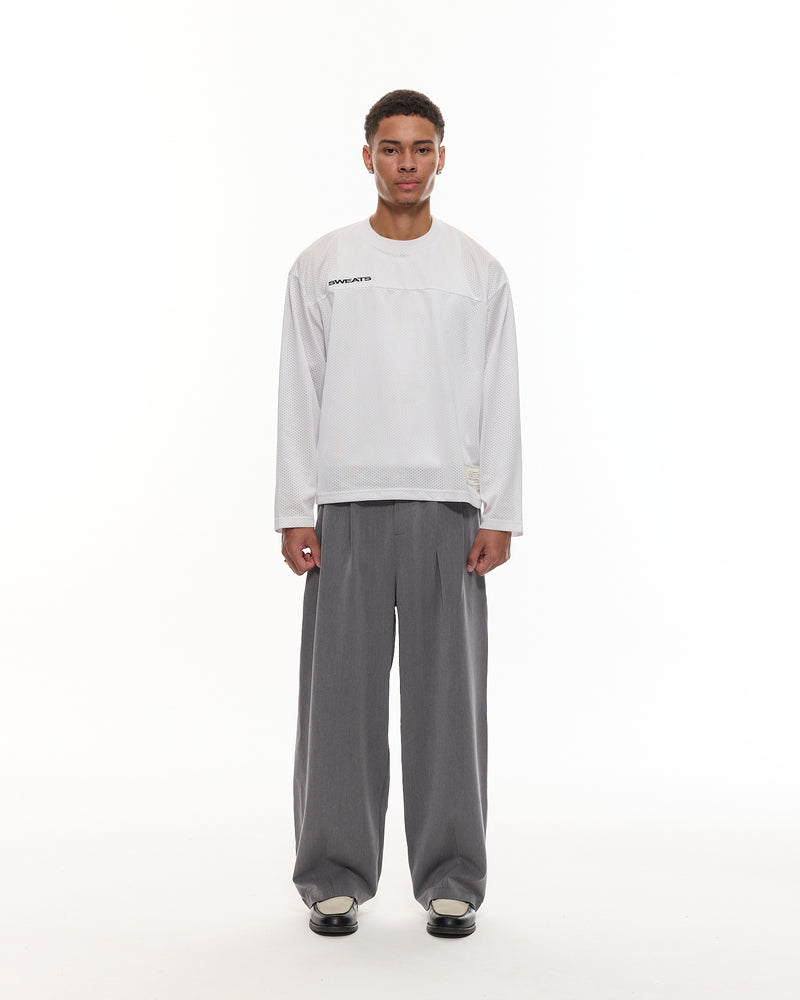 PLEATED PANT - GREY