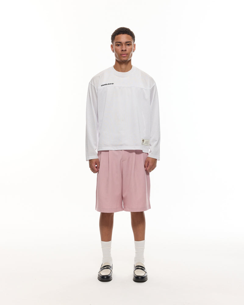 PLEATED SHORTS - PINK