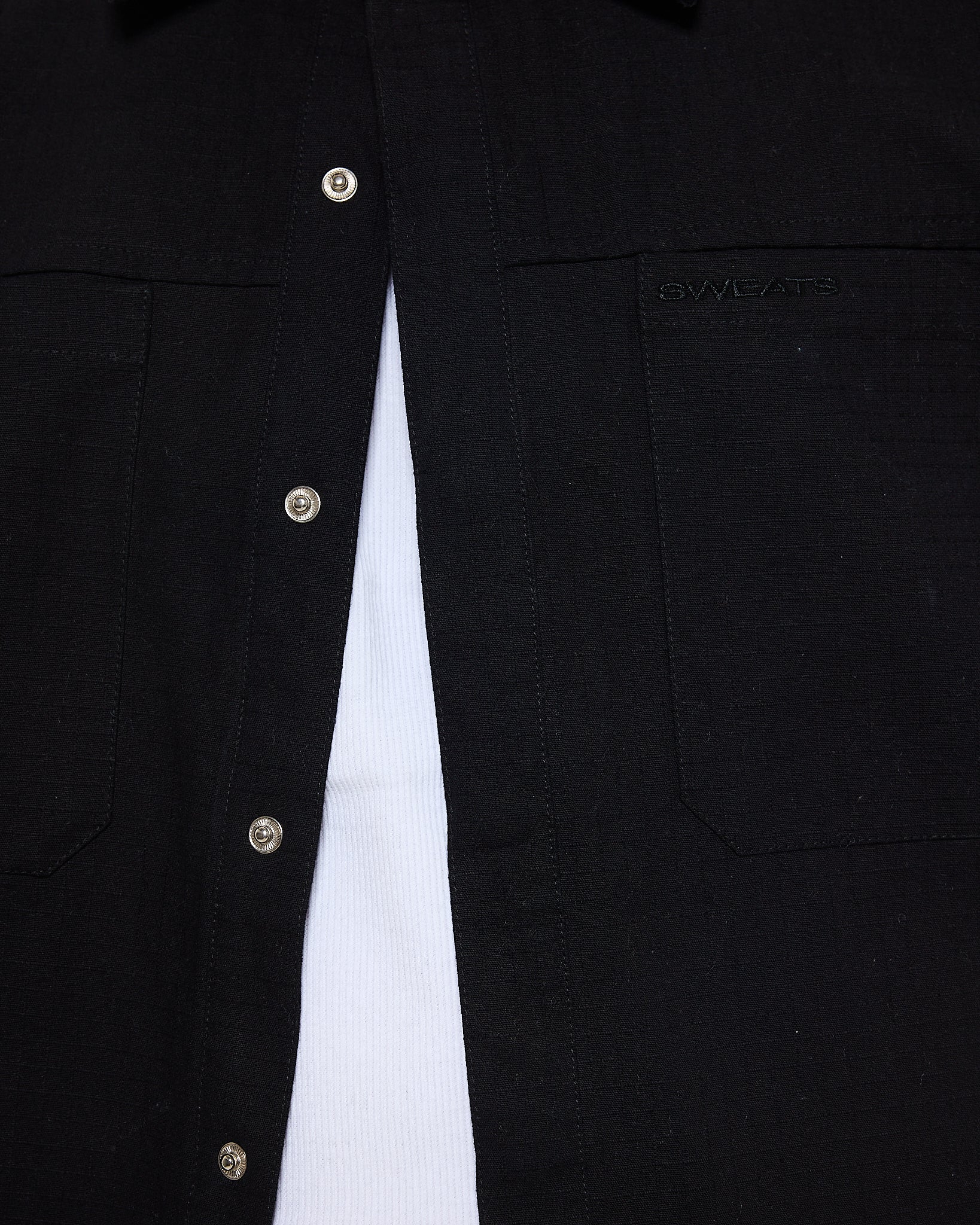 CARGO SS SHIRT - BLACK