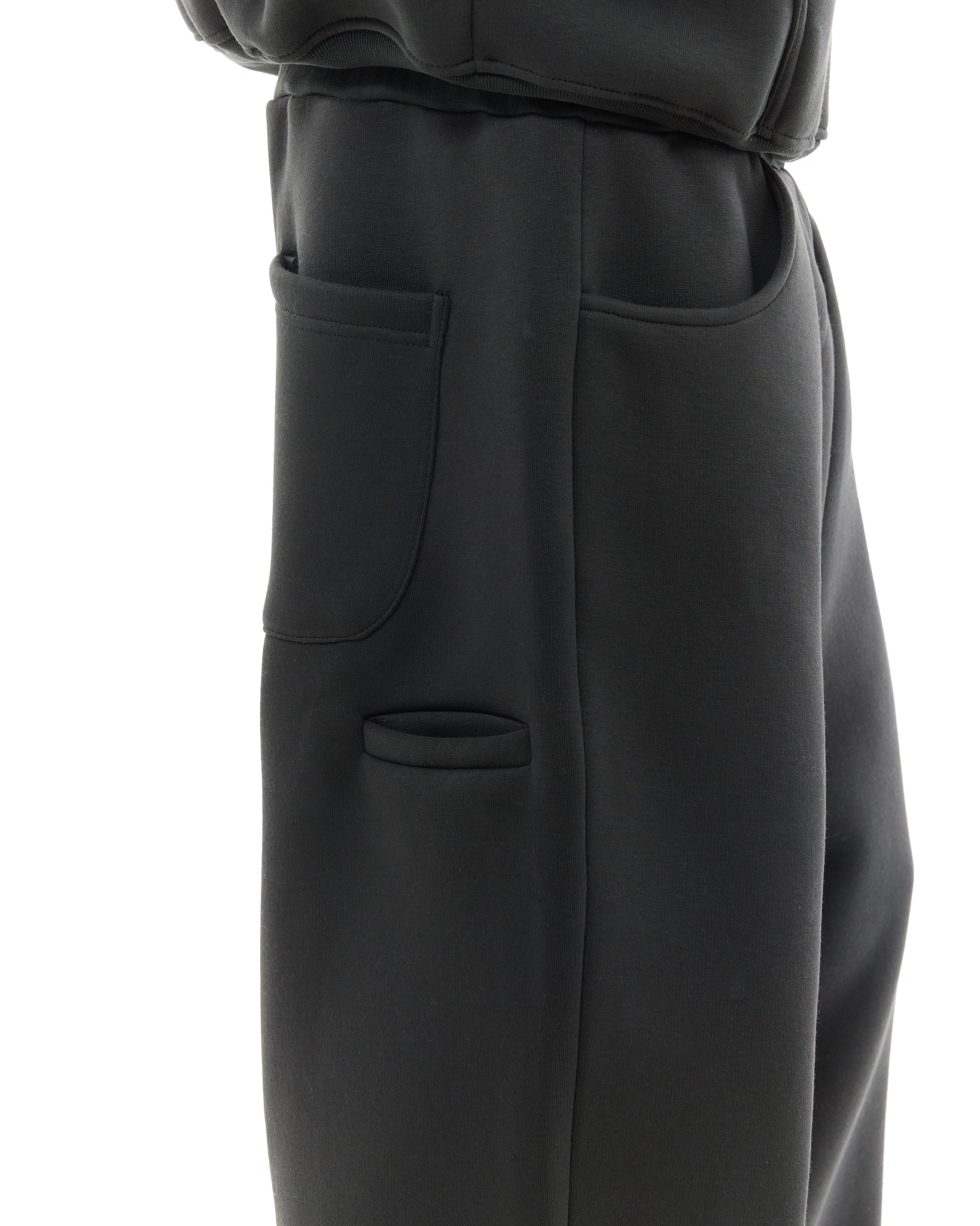 COZY STRAIGHT LEG SWEATS - GRANITE