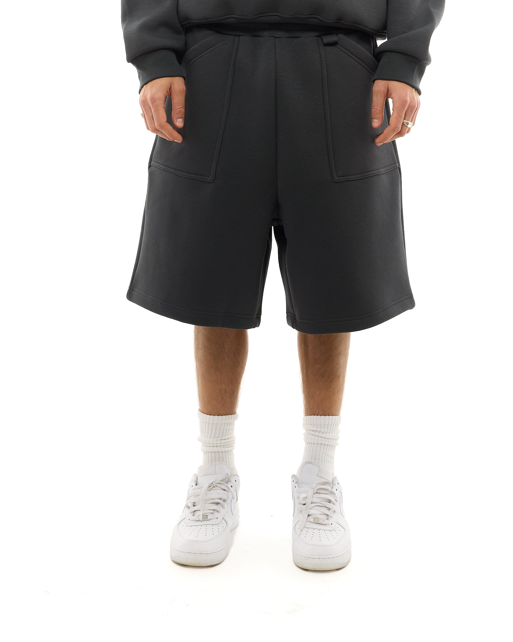 パンツ sweats collective COZY SHORTS - GREY Grey Cozy Shorts | Sweats Collective