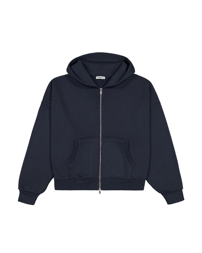 6220-505698 Zip Up Sweatshirt Top Navy main image 0