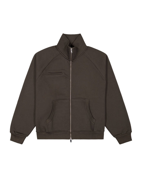トップス SweatsCollective Cozy setup COZY ZIP UP - MILITANT