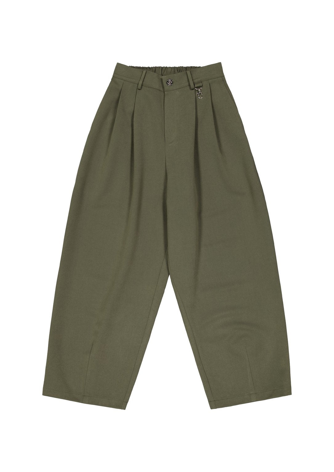 PLEATED PANT - OLIVE