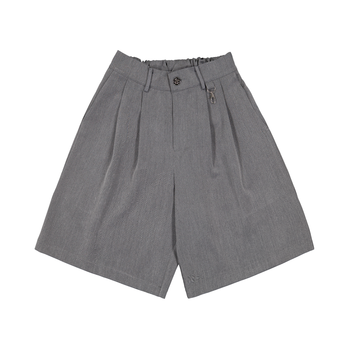 パンツ SWEATSCOLLECTIVE PLEATED SHORTS - GREY pleatedshort-greyfront.png?