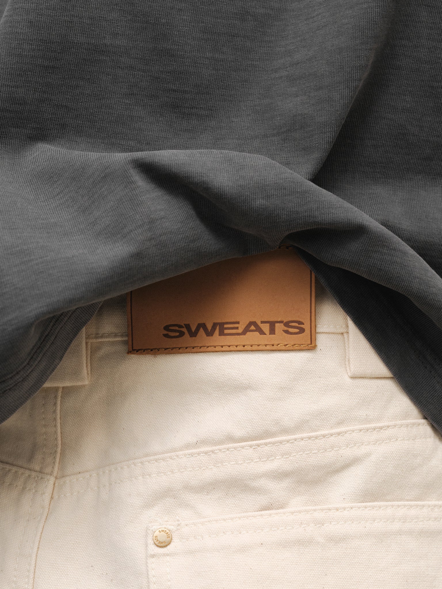 WORKWEAR SHORTS - ECRU