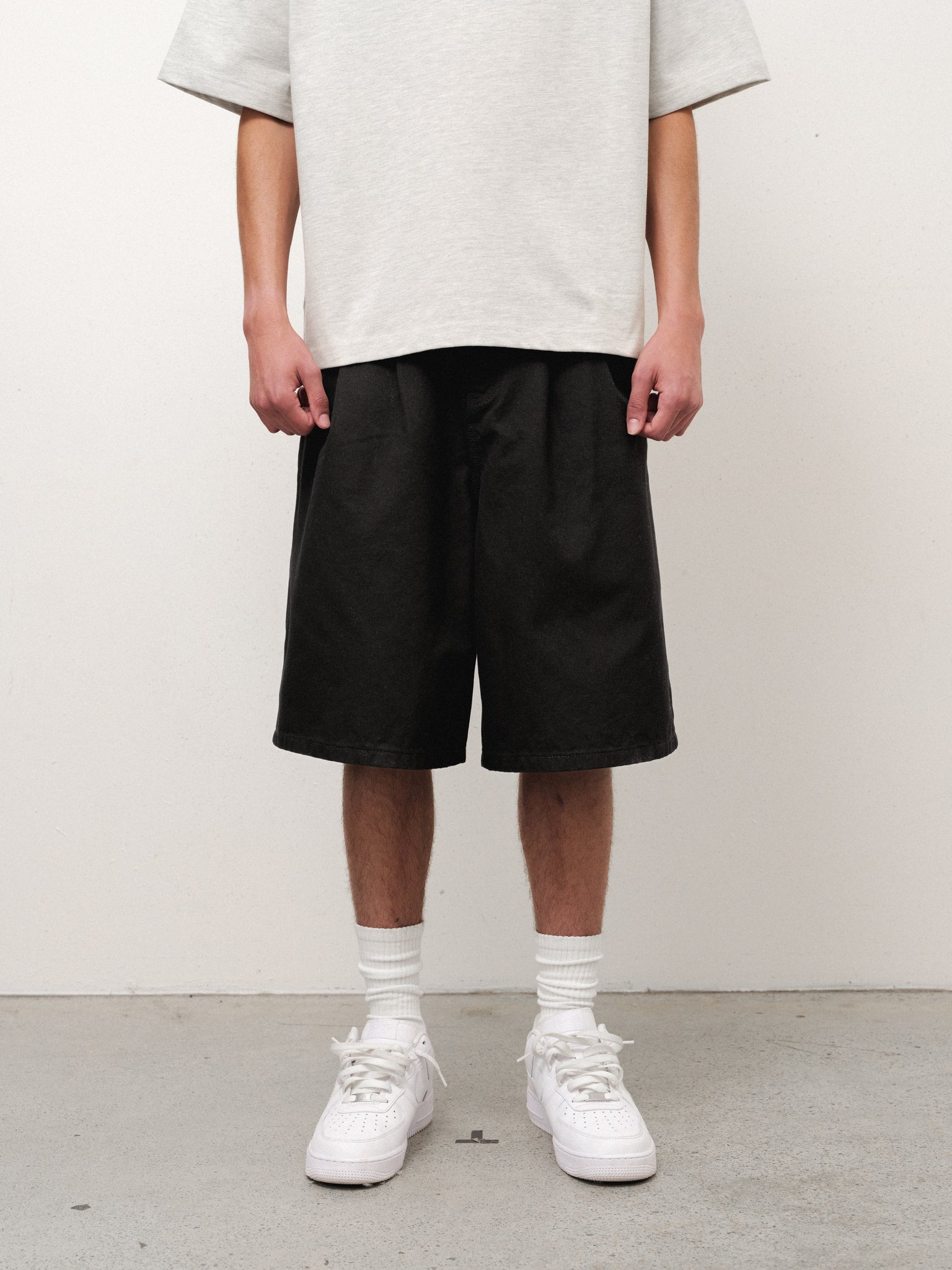WORKWEAR SHORTS - BLACK